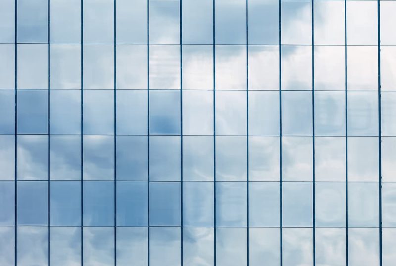 A replacement glass for a building in Marlow.